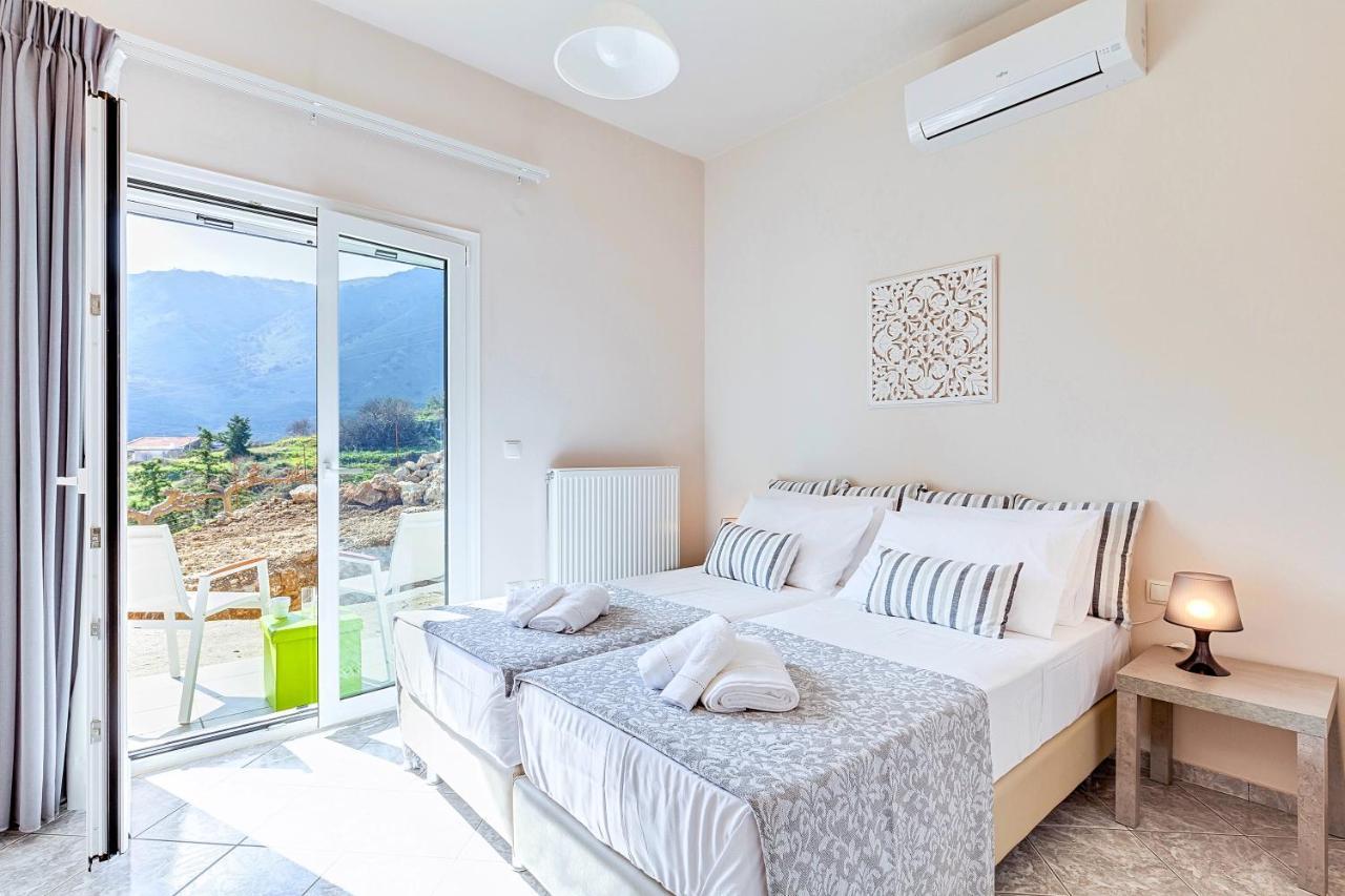 Villa Di Giorgio Heated Pool Kournás Dış mekan fotoğraf