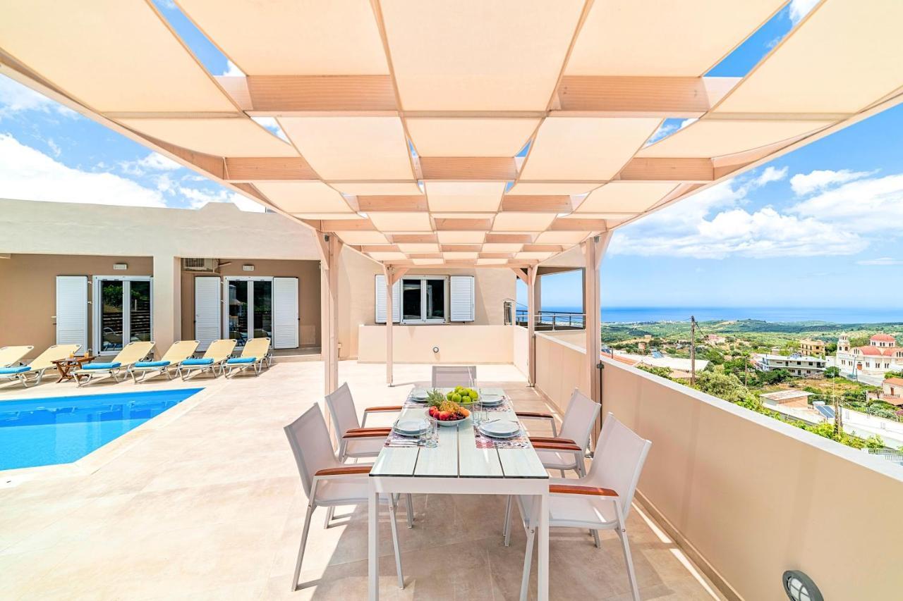 Villa Di Giorgio Heated Pool Kournás Dış mekan fotoğraf