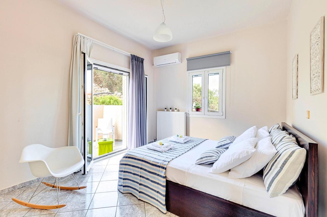Villa Di Giorgio Heated Pool Kournás Dış mekan fotoğraf