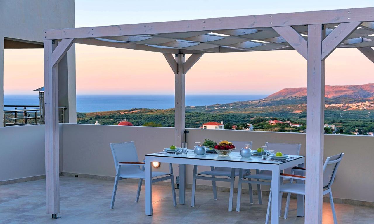 Villa Di Giorgio Heated Pool Kournás Dış mekan fotoğraf